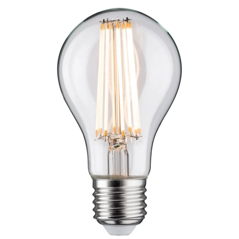 LED lamp E27 11,5W filament 2.700 K, helder
