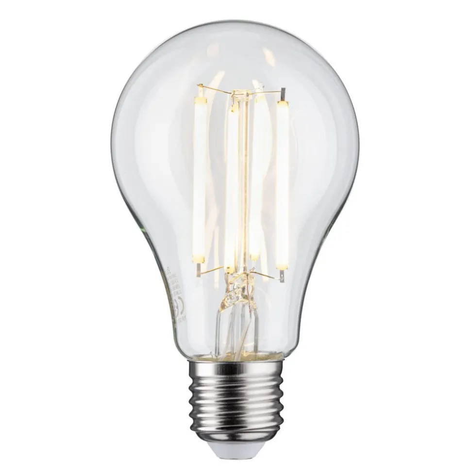 LED lamp E27 11,5W filament 2.700 K, helder
