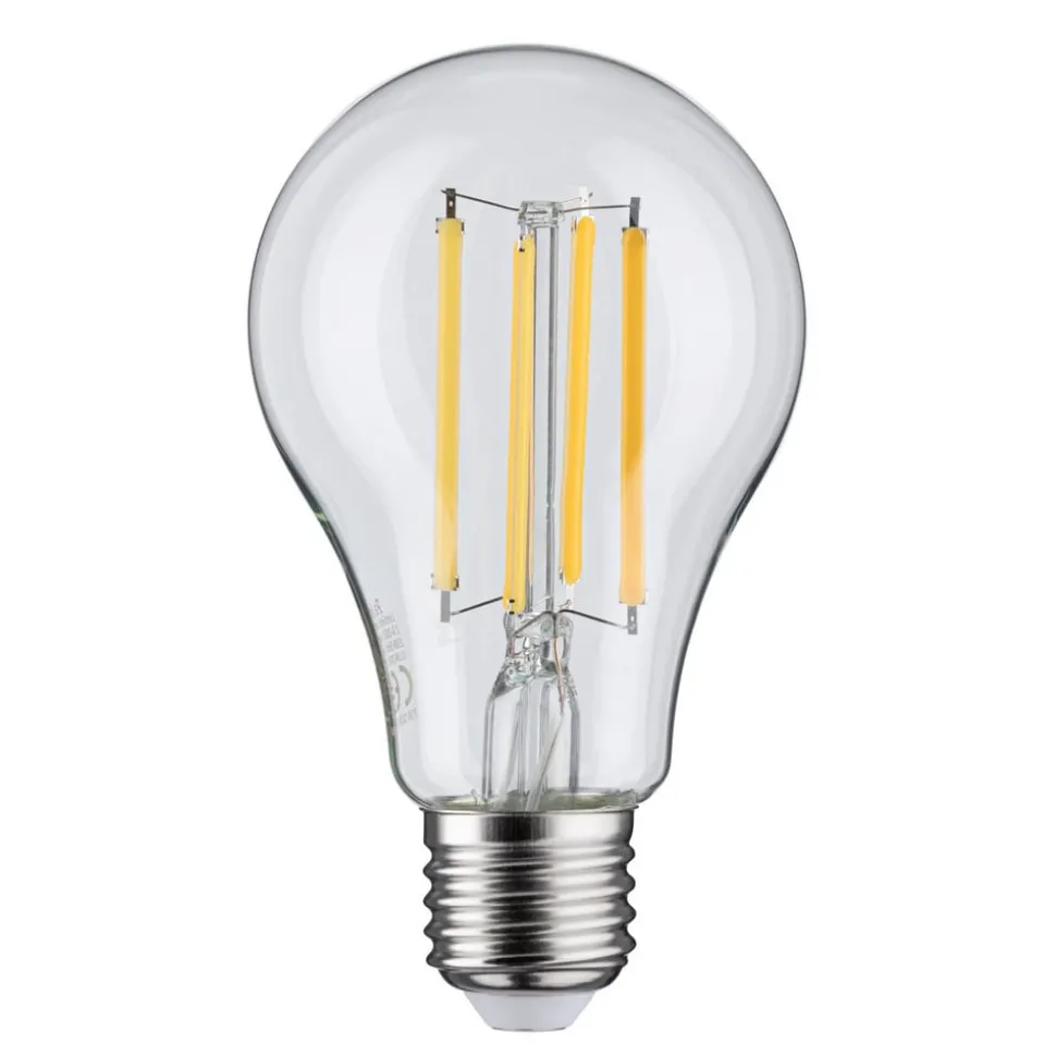 LED lamp E27 11,5W filament 2.700 K, helder