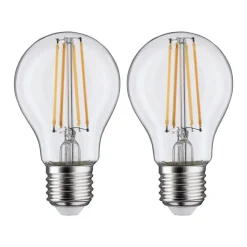 LED lamp E27 7W filament 2.700K helder 2-pak