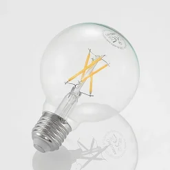 LED lamp E27 4W G80 2.700K filament dimbaar helder