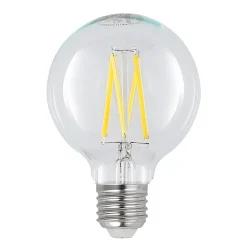 LED lamp E27 8W G80 2.700K filament dimbaar helder