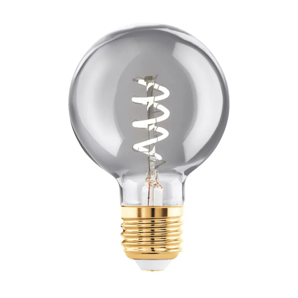LED lamp E27 4W G60 2.000K Filament smokey dimbaar