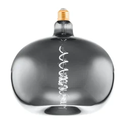 LED lamp E27 4W Groot formaat appelvorm filament chroom