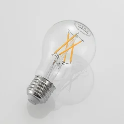 LED lamp E27 4W 2.700K filament, dimbaar, helder
