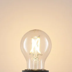 LED lamp E27 4W 2.700K filament, dimbaar, helder