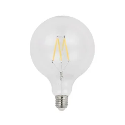 LED lamp E27 8W 2.700K G125 bollamp filament