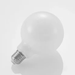 LED lamp E27 4W 2.700K G95 bollamp dimbaar, opaal