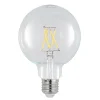 LED lamp E27 4W 2.700K G95 bollamp filament