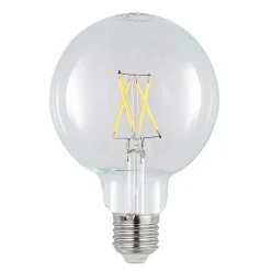 LED lamp E27 4W 2.700K G95 bollamp filament