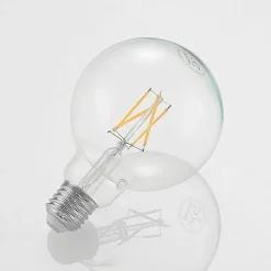 LED lamp E27 4W 2.700K G95 bollamp filament
