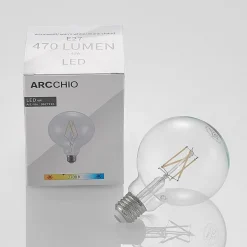 LED lamp E27 4W 2.700K G95 bollamp filament