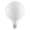 LED lamp E27 8W 2.700K G125 bollamp dimbaar, opaal