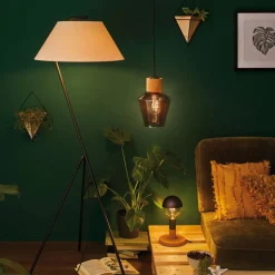 LED lamp E27 6,5W 2.500K goud