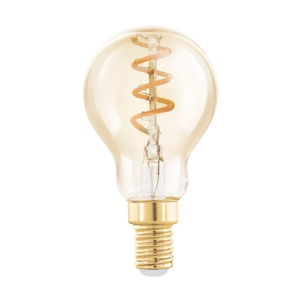 LED lamp E14 4W P45 2.000K Filament amber dimbaar