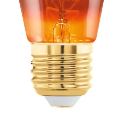 LED lamp E27 4W ST48 2.000K filament koper dimbaar