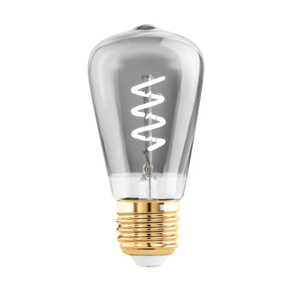 LED lamp E27 4W ST48 2.000K Filament rokerig dimbaar