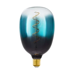LED lamp E27 4W T120 2.000K filament blauw dimbaar