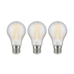 LED lamp Filament mat E27 A60 2,2W 3000K 470lm 3er