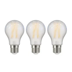 LED lamp Filament mat E27 A60 3,8W 2700K 806 lm 3er