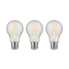 LED lamp Filament mat E2 A60 3,8W 3000K 806lm 3er