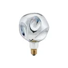 LED lamp Giant Ball E27 4W 918 dimbaar zilver-metaal.