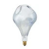 LED lamp Giant Drop E27 6W 918 dimbaar zilver-metaal.