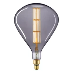 LED lamp Giant Tear E27 8W Filament 922 dimbaar titanium