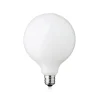LED lamp Globe, E27, Ø 12,5 cm, mat, 5 W, 2.200 K