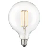 LED lamp Globe, E27, Ø 12,5cm, 3,5W, 2.200K, dimbaar