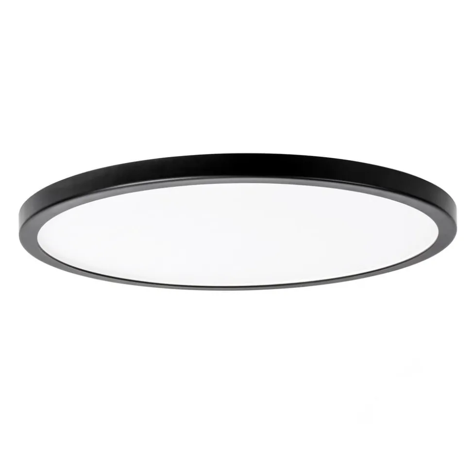 LED lamp GX53 24W CCT 2700/4000K Ø30,2cm zwart