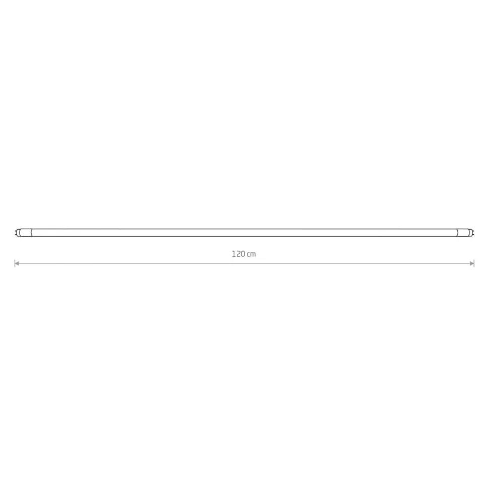 LED lamp Lengte 120 cm Buislamp G13 T8 22 W helder 3.000 K