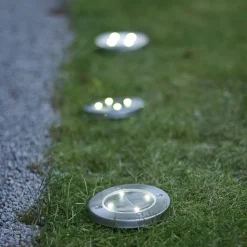 LED lamp op zonne-energie Lawnlight, m. grondspies