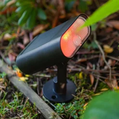 LED lamp op zonne-energie Ginbo voor wand en vloer