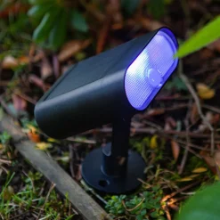 LED lamp op zonne-energie Ginbo voor wand en vloer