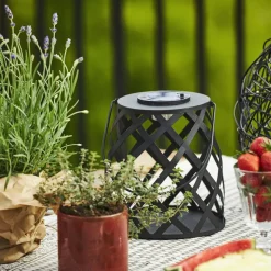 LED lamp op zonne-energie Calabria, 20 cm