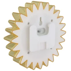 LED lamp op zonne-energie 33598 Zonnebloem Ø 13 cm, geel, kunststof