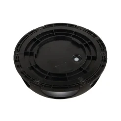 LED lamp op zonne-energie 36506, grondspies, wandlamp, zwart, aluminium