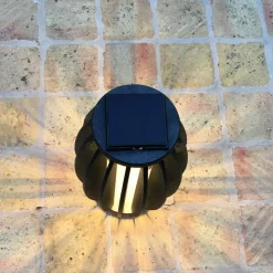 LED lamp op zonne-energie Pastek van teak