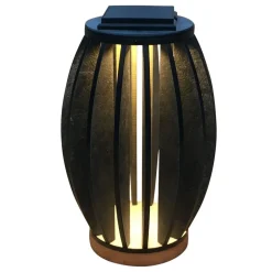 LED lamp op zonne-energie Pastek van teak