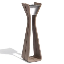 LED lamp op zonne-energie Osmoz van Duratek, grijs