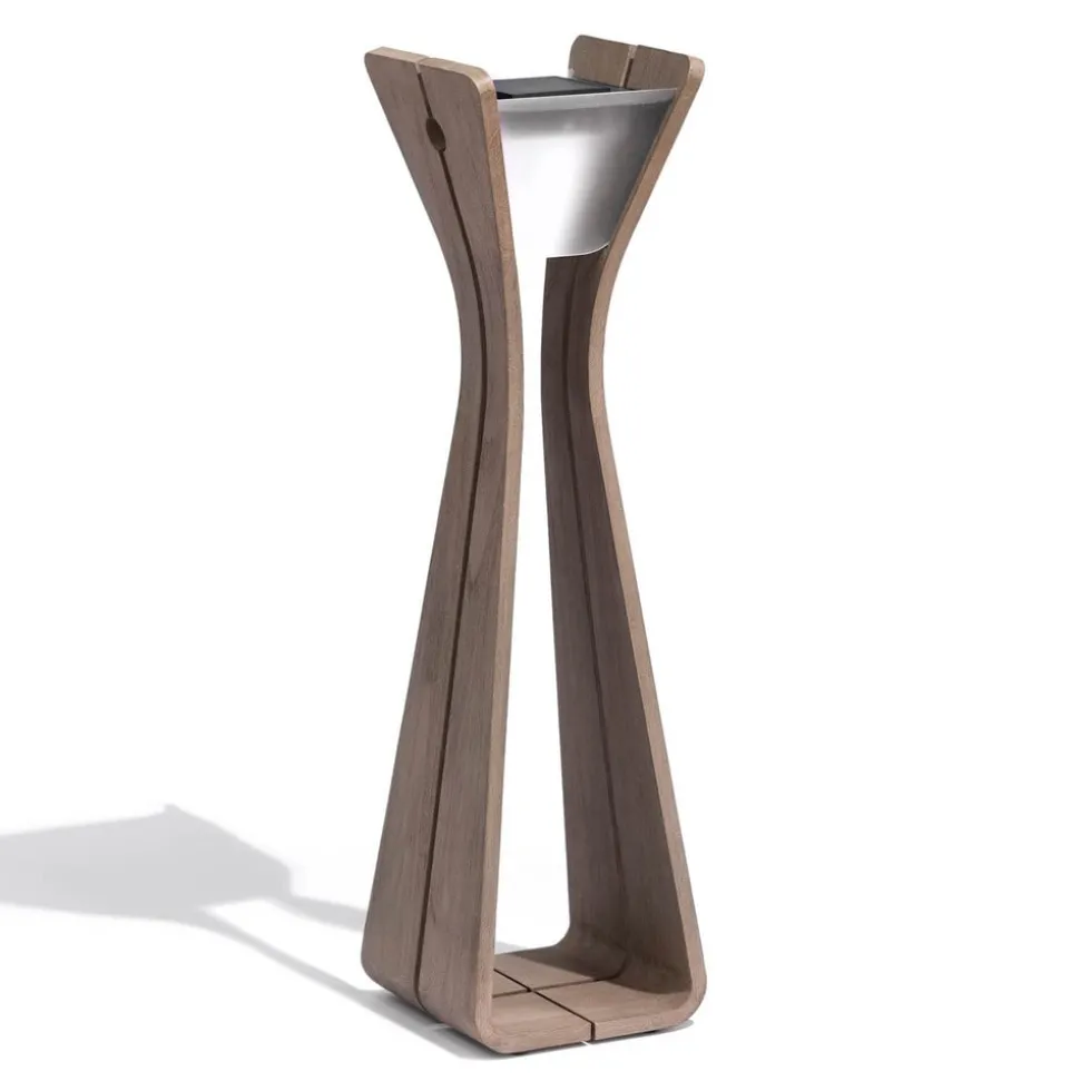 LED lamp op zonne-energie Osmoz van Duratek, grijs