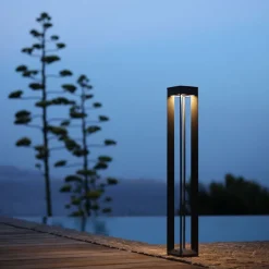 LED lamp op zonne-energie Borne met sensor, 90 cm