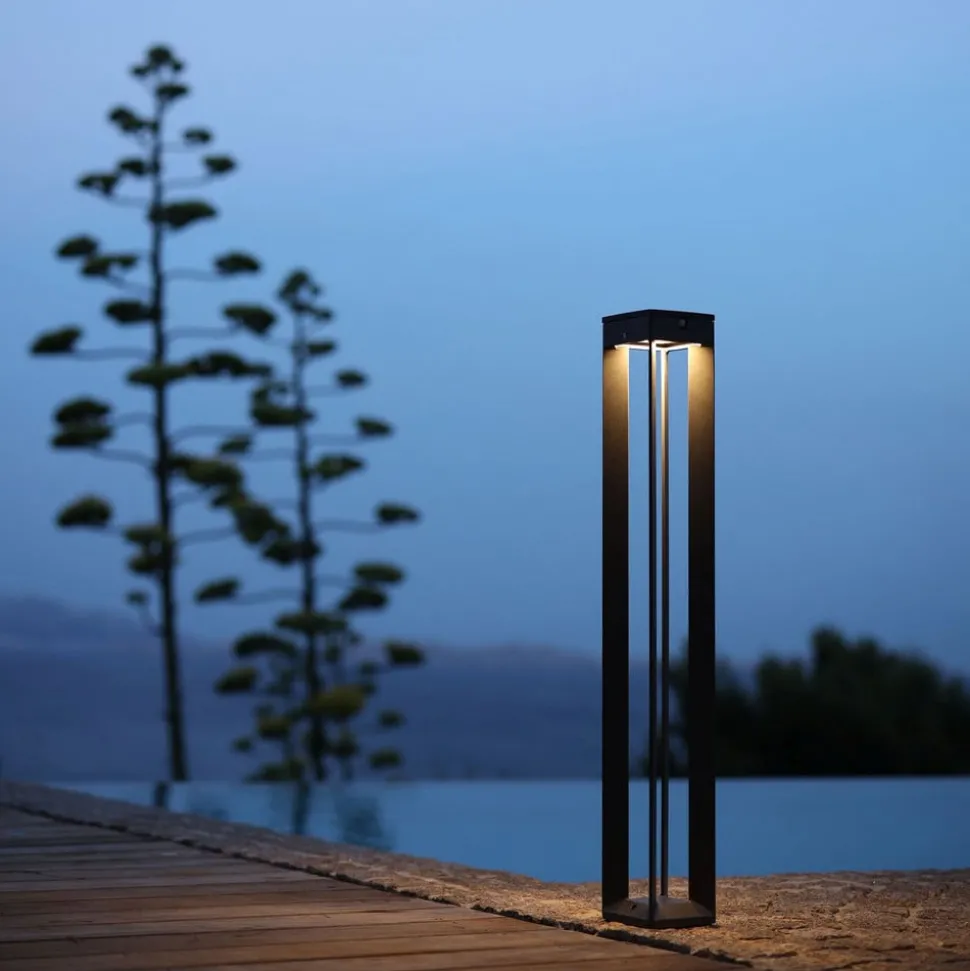 LED lamp op zonne-energie Borne met sensor, 90 cm