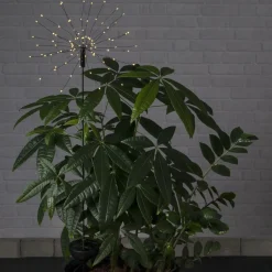 LED lamp op zonne-energie Firework met grondspies