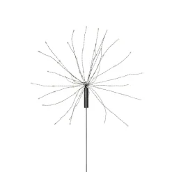 LED lamp op zonne-energie Firework met grondspies
