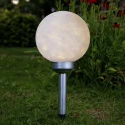 LED lamp op zonne-energie Lunay, draaiende lamp