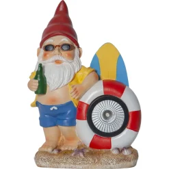 LED lamp op zonne-energie Gnomy met reddingsring