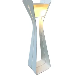 LED lamp op zonne-energie Osmoz van aluminium, wit