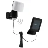 LED lamp op zonne-energie Casabas, sensor, zwart